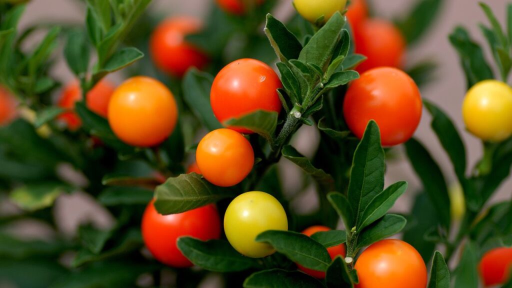 tomatillo tra le piante per l'inverno