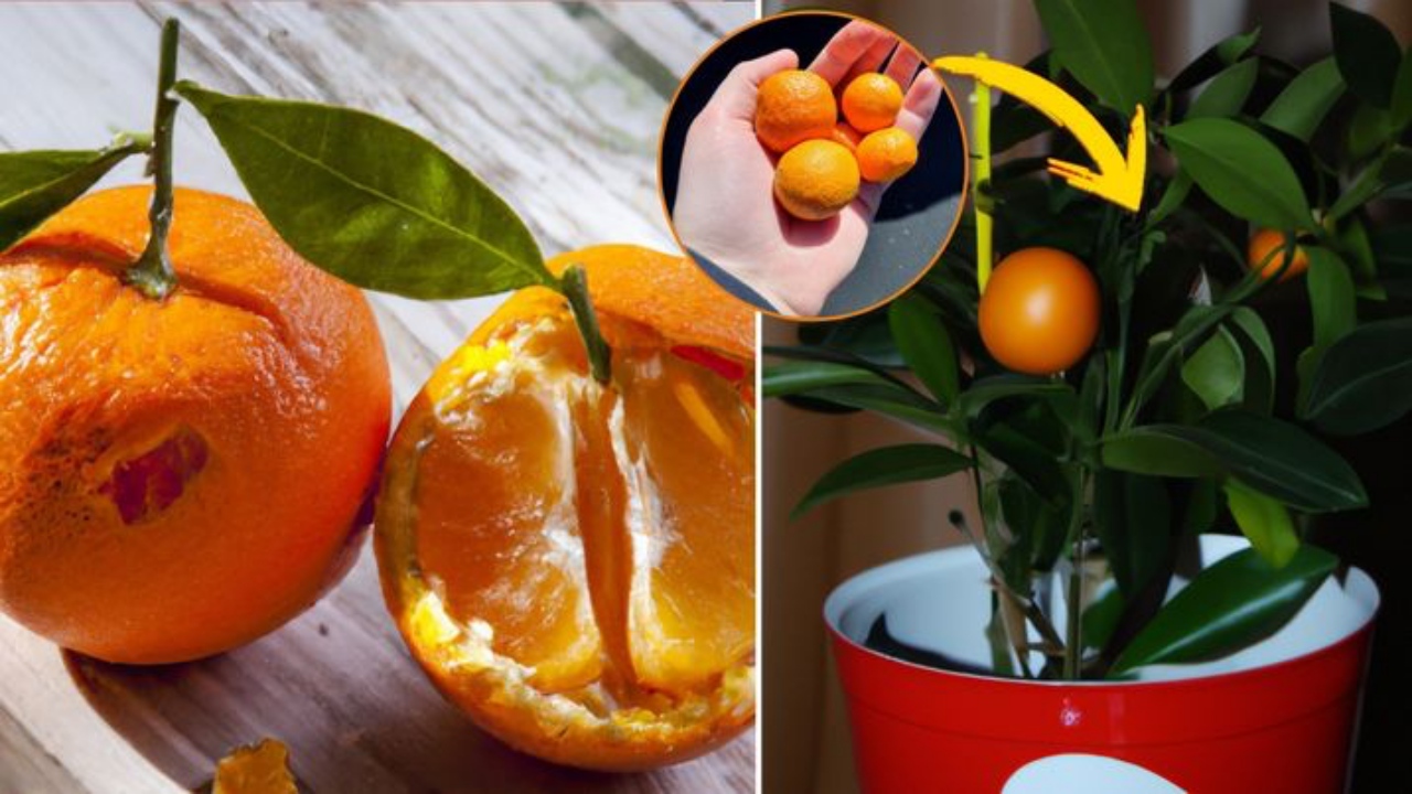 frutto mandarino e pianta