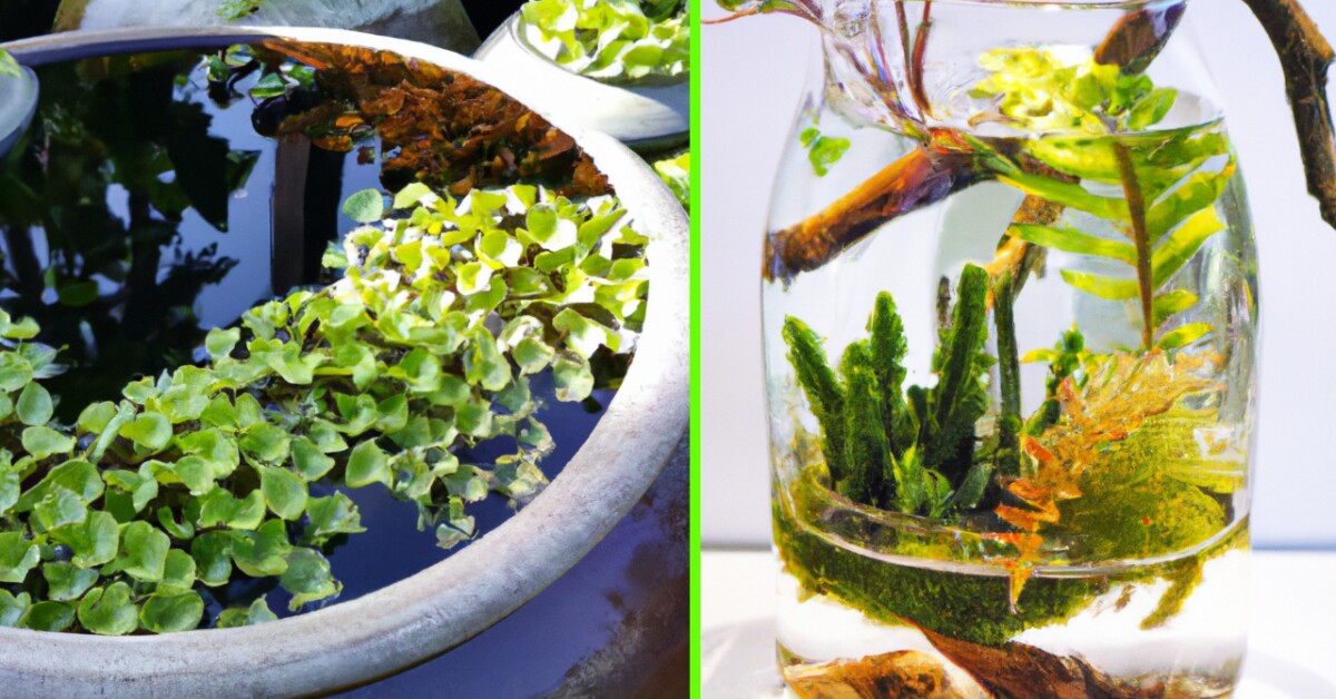 10 bellissime piante che potete coltivare in acqua