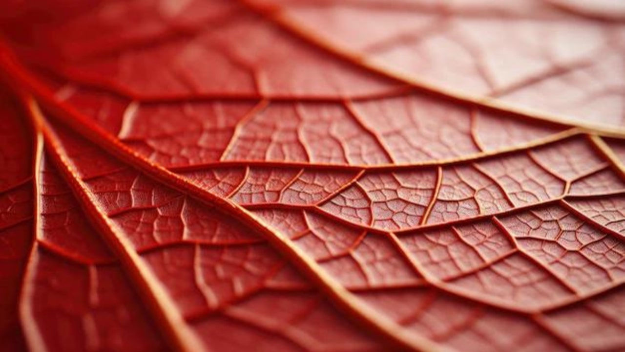Foglie rosse