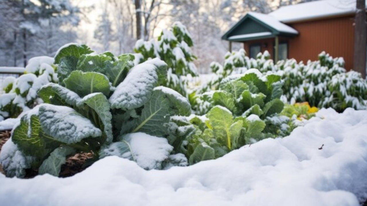 Prendersi cura dell'orto in inverno