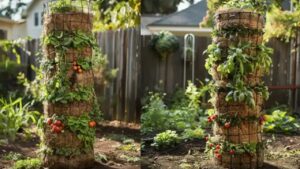 Costruire una torre in rete metallica per il giardinaggio in spazi ridotti: cosa fare