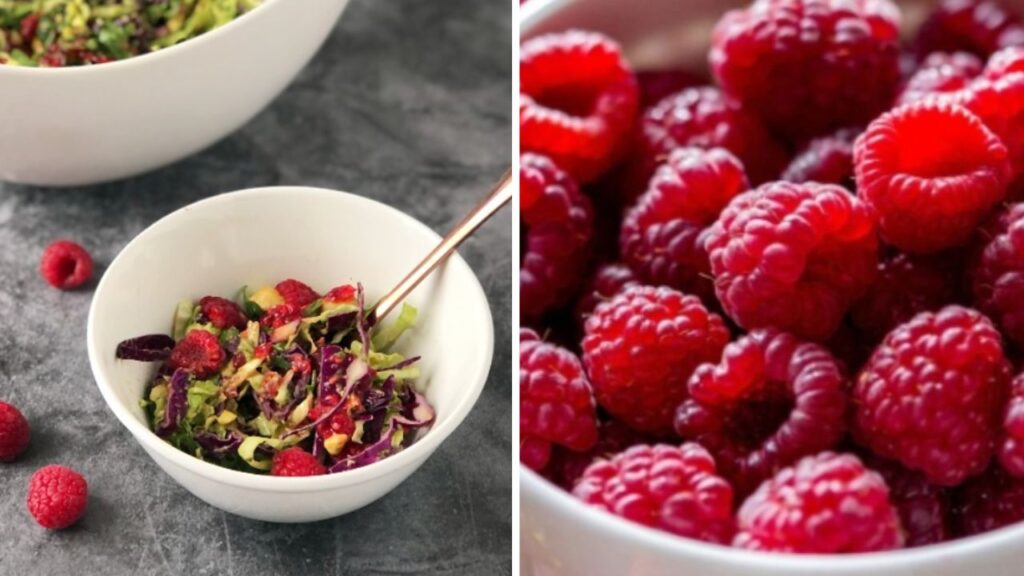 Lamponi in cucina: un’esplosione di benessere anche nelle insalate