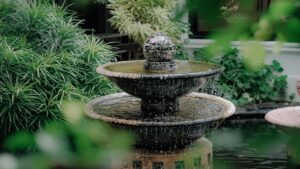 Fontane da giardino: come integrarle negli spazi esterni (per la gioia dei vicini)