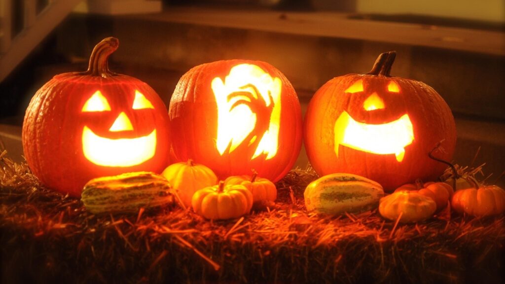 zucche halloween intagliate