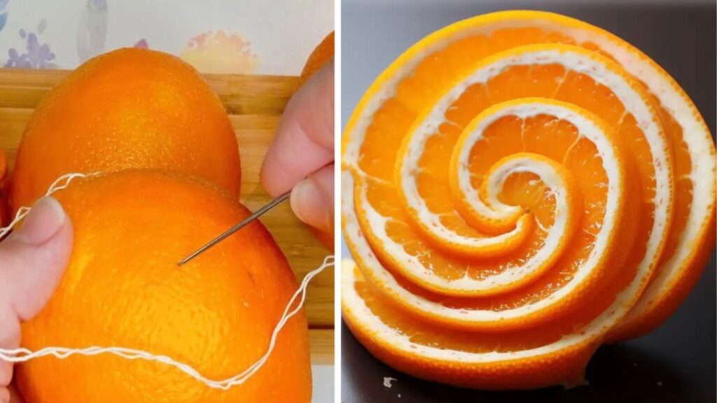 Come trasformare le bucce d’arancia in delizie con ago e filo