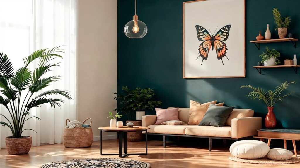 Come arredare il soggiorno con le piante: i consigli dei designer