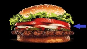 Si può coltivare un pomodoro partendo dalla fettina presente nel Whopper del Burger King?