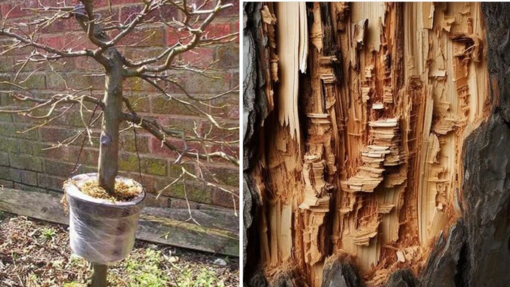 Salvare un albero danneggiato 