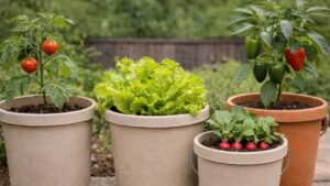 Orto in secchio: 4 ortaggi da coltivare tra aprile e maggio