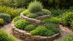 Spirale di erbe fai-da-te: un angolo di natura ricco di profumi