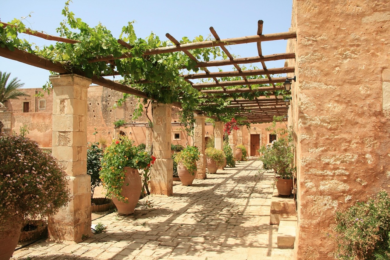 giardino stile mediterraneo