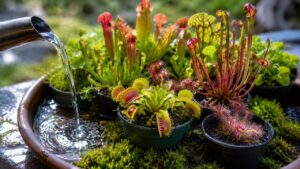 Piante carnivore: quale acqua usare e perché quella del rubinetto le uccide