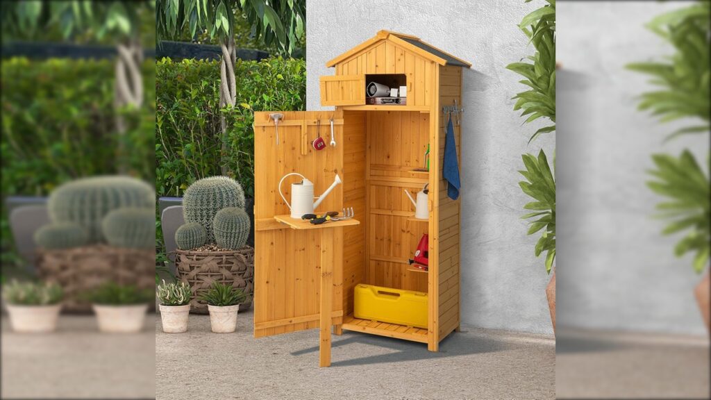 Meglio il capanno degli attrezzi o un armadio da giardino?