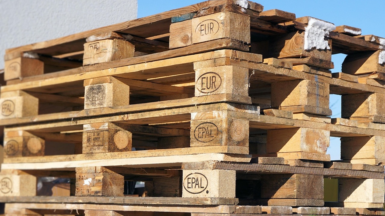pallet aiuola