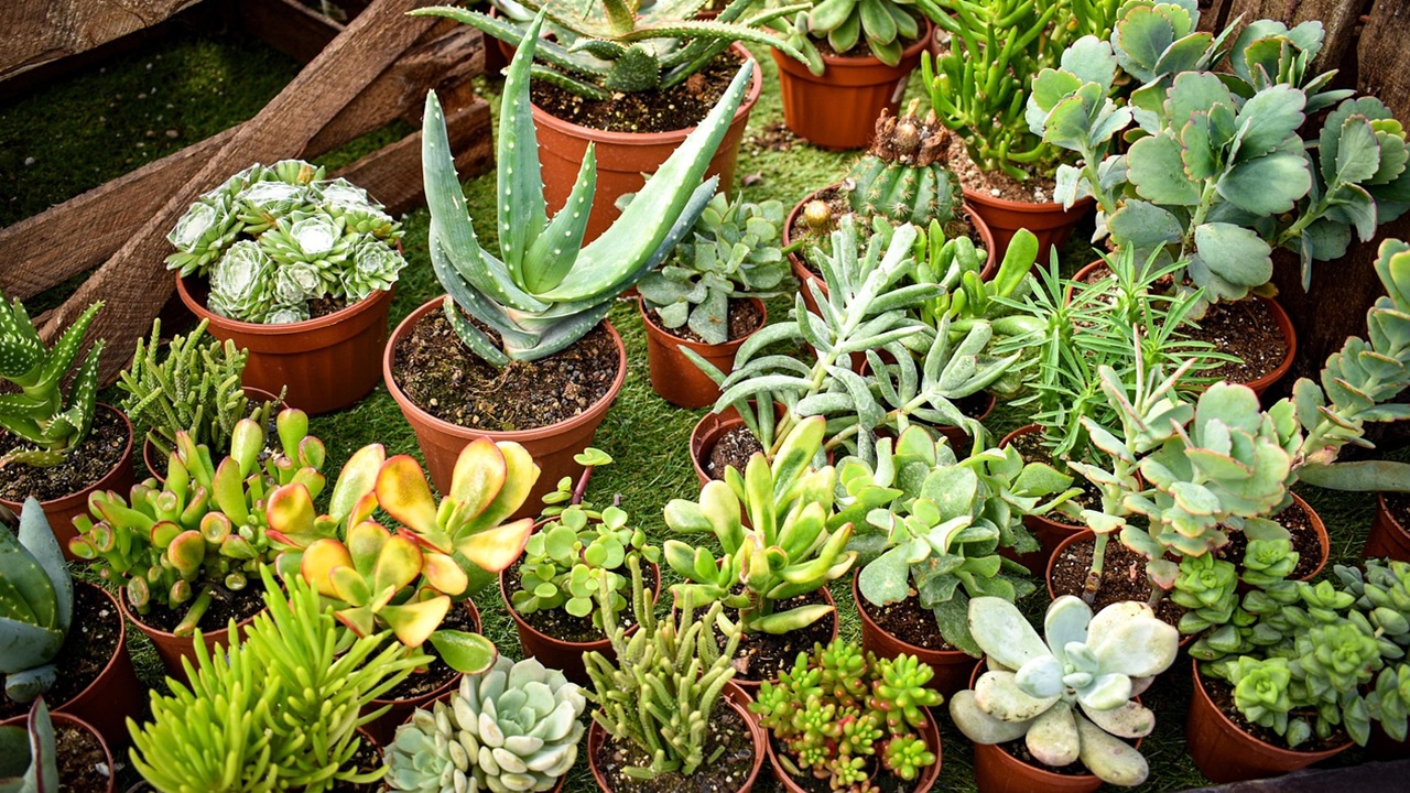 piante succulente cactus