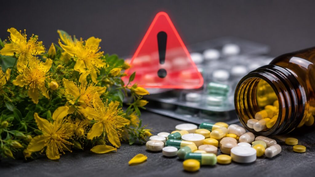 Erba di San Giovanni e farmaci: interazioni da non sottovalutare