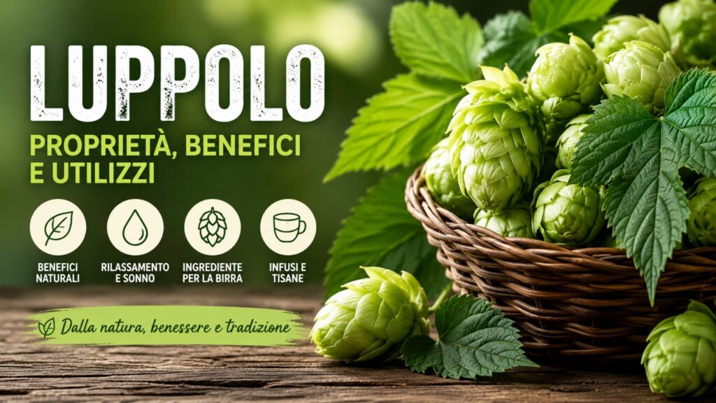 Luppolo: non solo per la birra, le proprietà calmanti di questa pianta rampicante